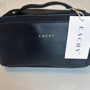 Eachy waterproof toiletry Black Women's Bag